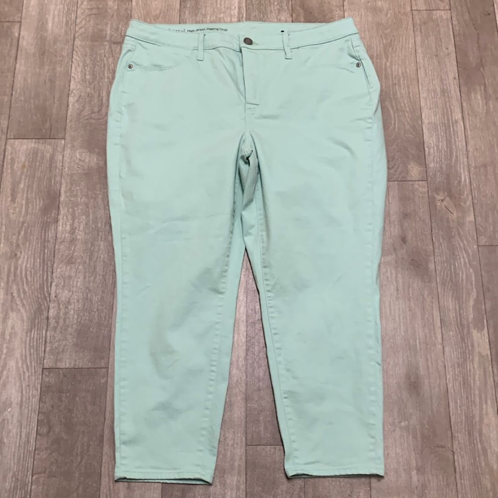 Womens Talbots Flawless High Waist Jegging Crop Jeans